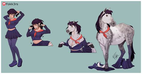 pony tf|female horse transformation story.